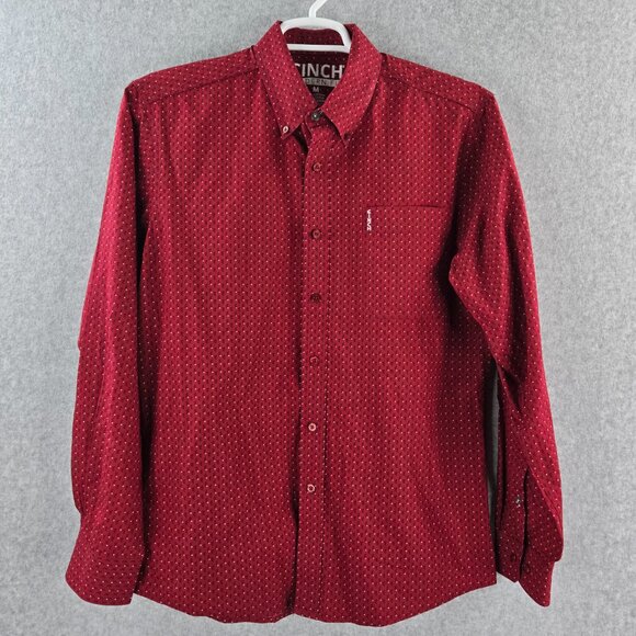 Cinch Lot of 3 Shirts Mens Medium Modern Fit Rodeo Cowboy Western Geometric - Picture 15 of 16